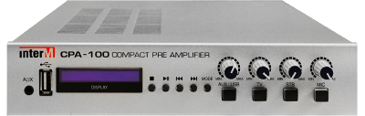 CPA-100; -   MP3-   USB